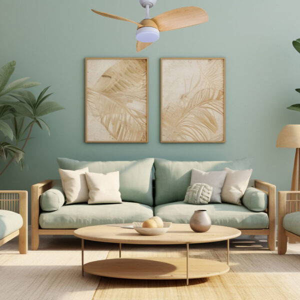 Ανεμιστήρας Οροφής PRIMO 36'' 91εκ. DC Με R/C 1 Φως LED με 3 ξύλινα φτερά 280299136 - Image 4