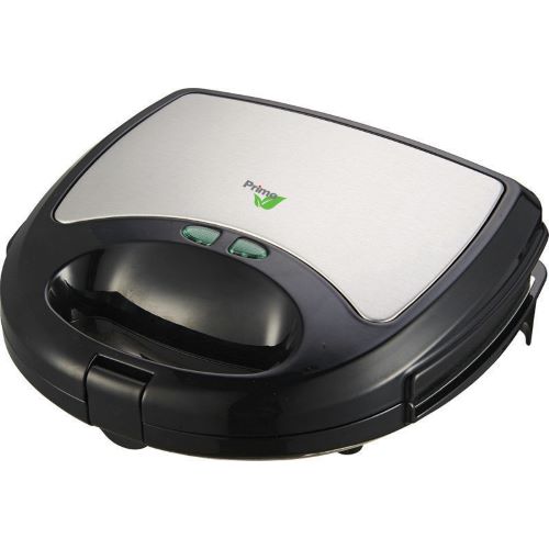 Τοστιέρα Primo 2Θέσεων Aποσπώμενες κεραμικές πλάκες Μαύρη-Inox 209221014