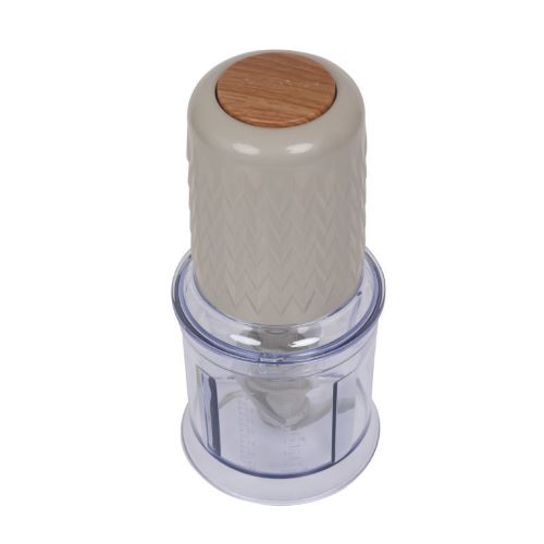 Πολυκόπτης Multi Primo 3πλό Mαχαίρι 500W 700ml Γκρι-Wooden 217299011 - Image 2