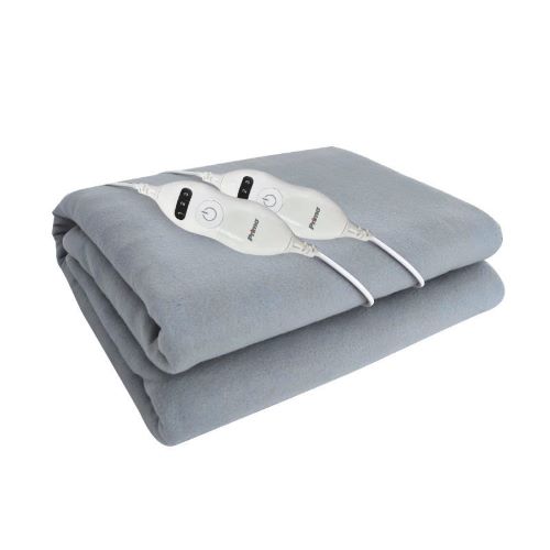 Επίστρωμα Ηλεκτρικό Primo Διπλό 160x140cm Fleece Γκρί 201299043