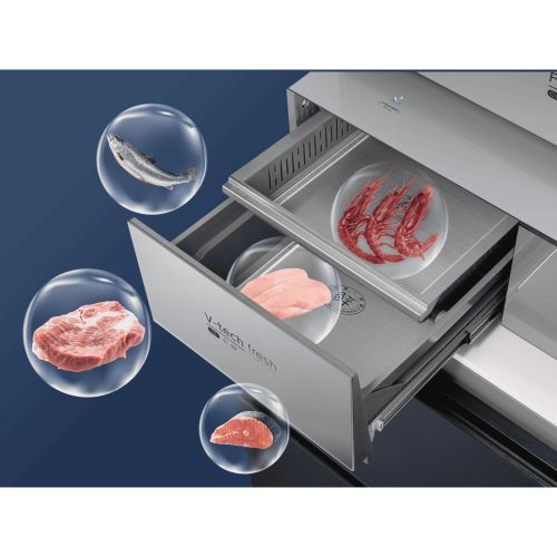 Ψυγείο Midea Ντουλάπα Multi Doors 515Lt (Υ x Π x Β) cm 191 x 83,3 x 60 901182082 - Image 5