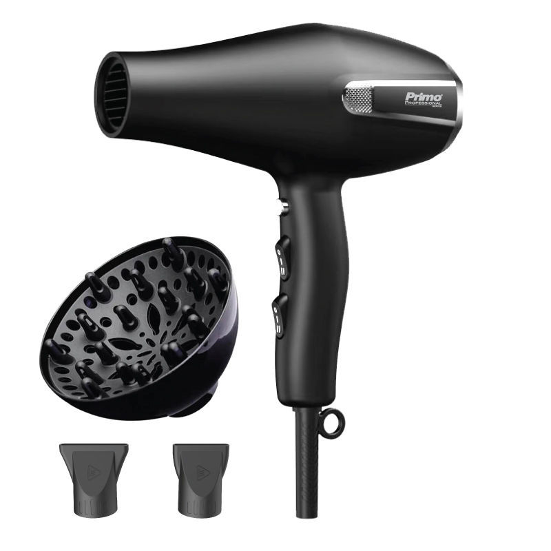 Σεσουάρ Primo 2200W AC Με λειτουργία ιονισμού και κρύο αέρα Μαύρο 218299009