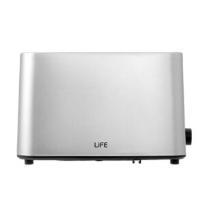 Φρυγανιέρα LiFE  2 Θέσεων 750W Silver Matt [210221014]