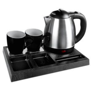 Δίσκος καλωσορίσματος Life με Inox Βραστήρα 1.2L, 1360W και 2 Kούπες